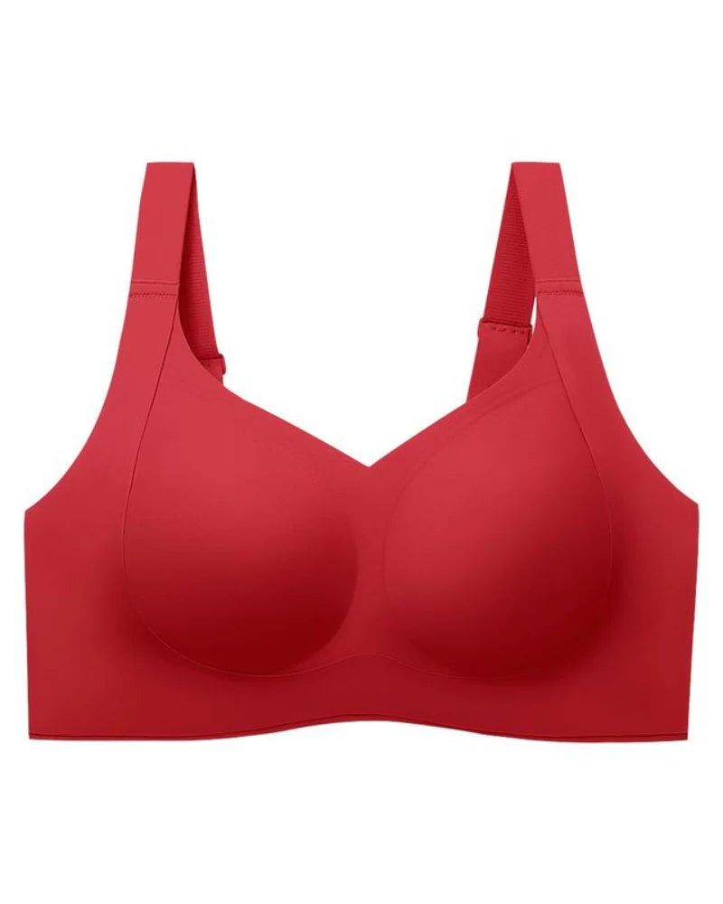 Wireless Push-Up Jelly Support Seamless Bra for Women