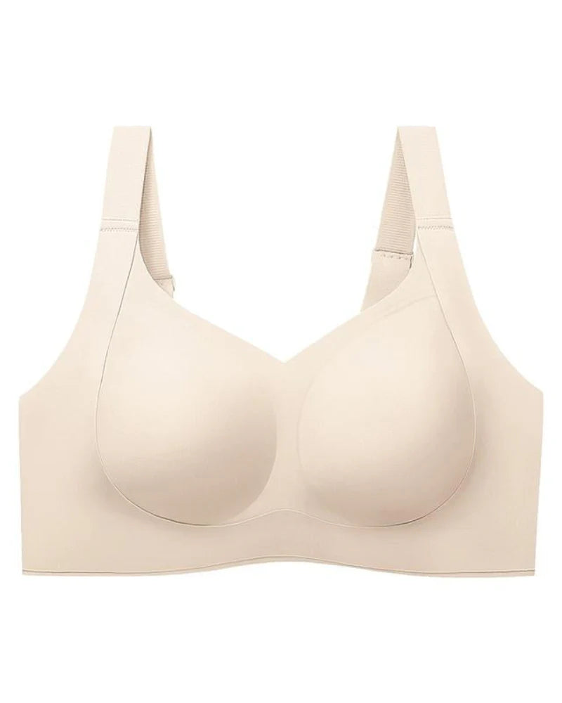 Draadloze Push-Up Naadloze Beha voor Dames met Jelly Ondersteuning
