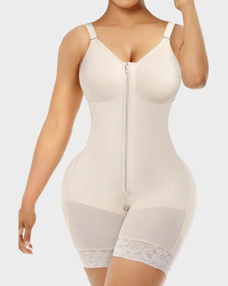 Tummy Control Butt Lifter Shaper met ritssluiting in het kruis Fajas Colombianas